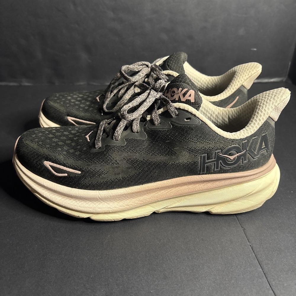 Size 7.5 - Hoka One One HOKA Clifton 9 Obsidian Quartzite W